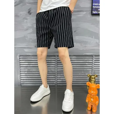 Men's Fashion Casual Summer Stripe Slim-Fit Breathable Shorts