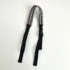 Stripe Shoulder Strap Black