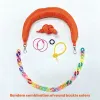 Cotton Shoulder Strap Set-Orange