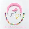 Cotton Shoulder Strap Set-Pink