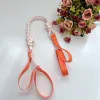 White Orange Shoulder Strap