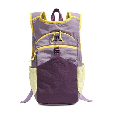 Fashion Casual Outdoor Dopamine Color Travel Large Capacity Nylon Backpack