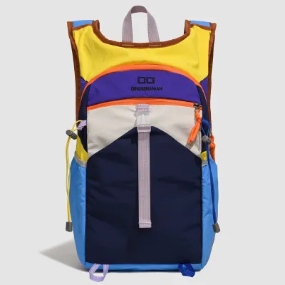 Fashion Casual Dopamine Color Water-Repellent Nylon Travel Outdoor Multifunctional Backpack