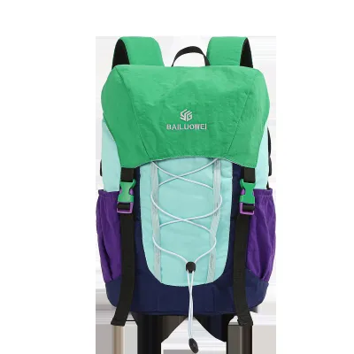 Fashion Casual Dopamine Color Drawstring Travel Backpack for Laptop