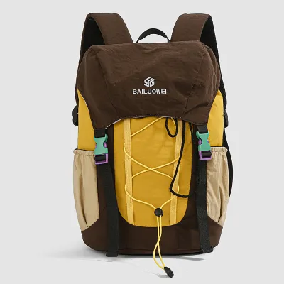 Fashion Casual Dopamine Color Drawstring Travel Backpack for Laptop