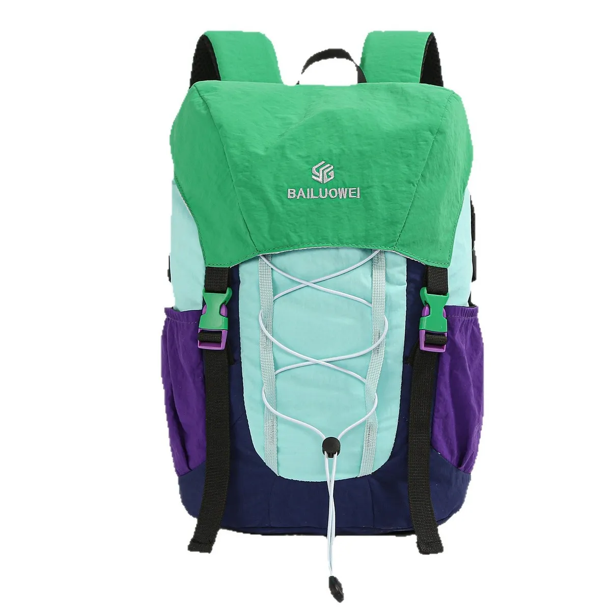 Fashion Casual Dopamine Color Drawstring Travel Backpack for Laptop