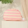 Rice White Pink Stripe Color