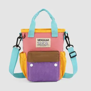 Fashion Casual Dopamine Contrast Color Outdoor Sports Shoulder Bag