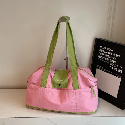 Dopamine Dry And Wet Separate Folding Large Capacity Shoulder Bag For Travel Fitness