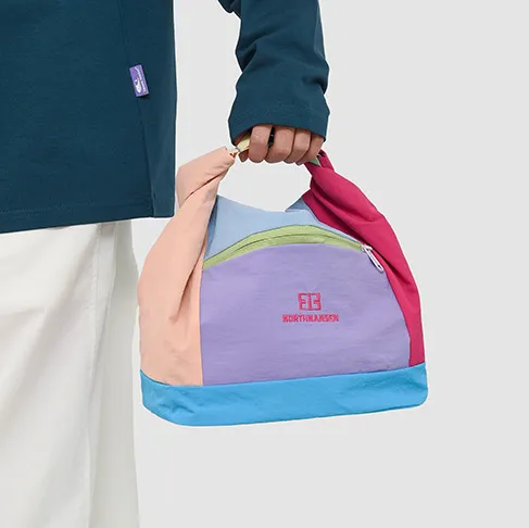 Fashion Casual Dopamine Large Capacity Nylon Handbag