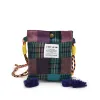 Ethnic Blue Plaid
