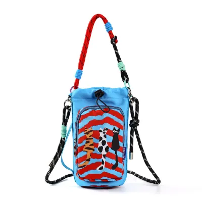 Fashion Casual Spring Cartoon Cute Nylon Shoulder Handbag