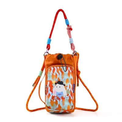 Fashion Casual Spring Cartoon Cute Nylon Shoulder Handbag