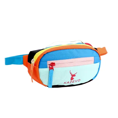 Fashion Casual Dopamine Color Running Sports Nylon Crossbody Bag