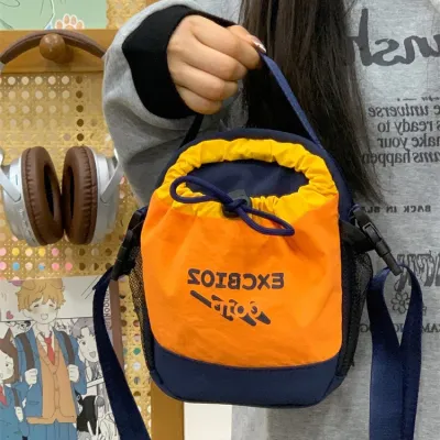 Fashion Casual Dopamine Contrast Color Outdoor Crossbody Bag