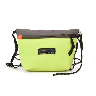 Fashion Casual Dopamine Contrast Color Water-Repellent Small Satchel Portable Crossbody Bag