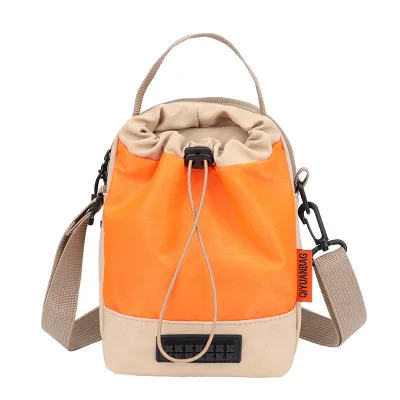 Fashion Casual Dopamine Outdoor Sports Drawstring Portable Crossbody Bag