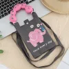 Pink Little Elephant [Free Handle And Strap]