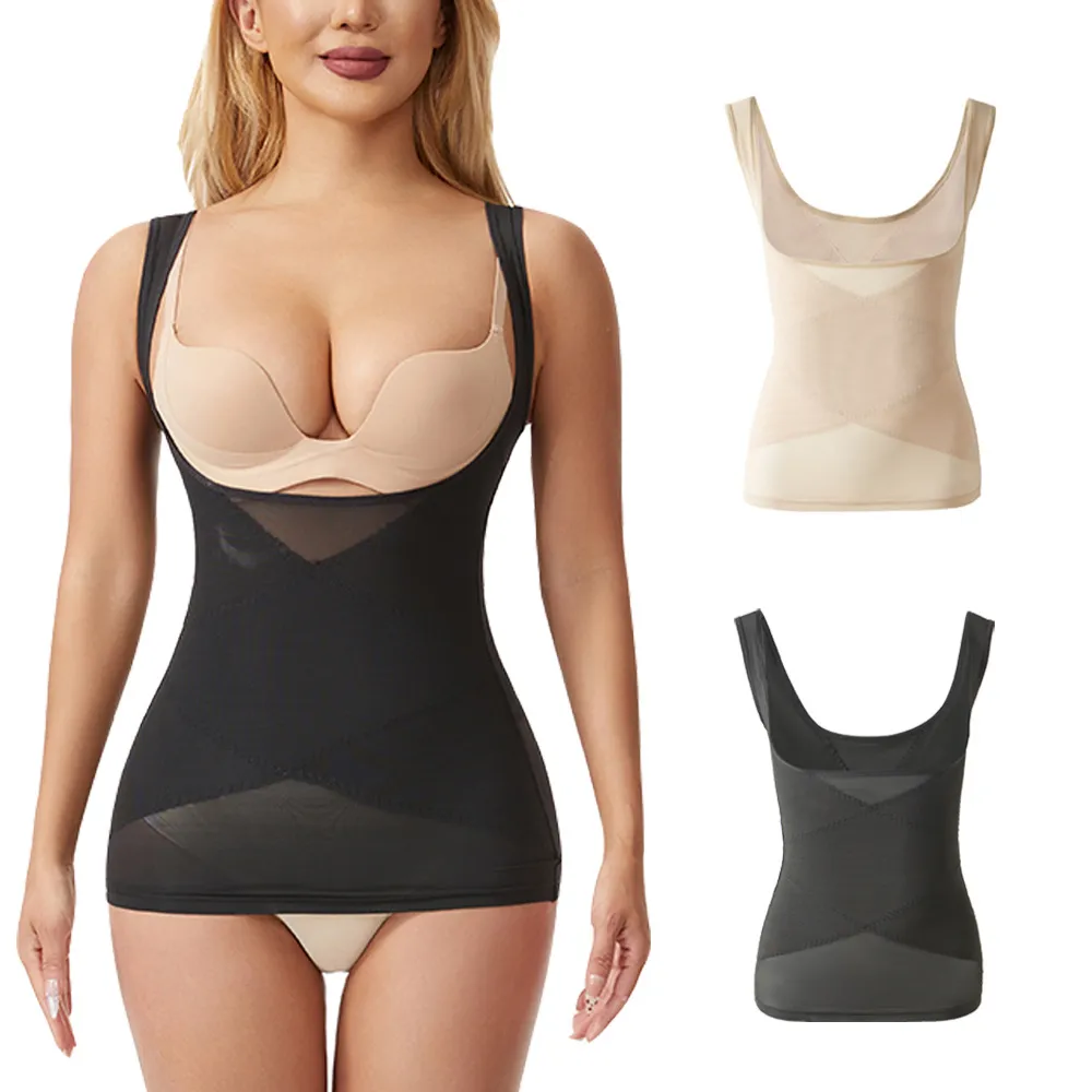 Women Fashion Solid Color Stomach-Tinting Shapewear