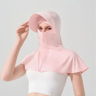 Women Fashion Casual Summer Solid Color Breathable Ice Silk UPF 50+ Sun Protection Clothing