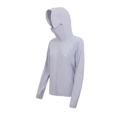 Women Fashion Casual Summer Solid Color Ice-Sensitive Breathable UPF 50+ Sun Protection Clothing