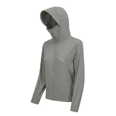 Women Fashion Casual Summer Solid Color Ice-Sensitive Breathable UPF 50+ Sun Protection Clothing