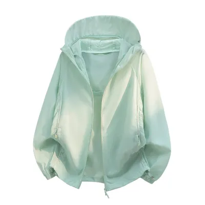 Fashion Casual Summer Solid Color Breathable Ice-Sensitive UPF 50+ Sun Protection Clothing