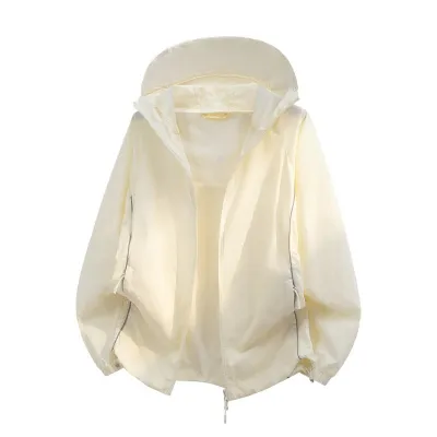 Fashion Casual Summer Solid Color Breathable Ice-Sensitive UPF 50+ Sun Protection Clothing