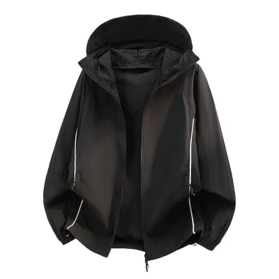 Fashion Casual Summer Solid Color Breathable Ice-Sensitive UPF 50+ Sun Protection Clothing