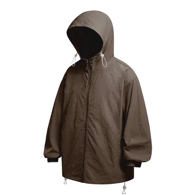 Fashion Casual Summer Solid Color Ice Silk UPF 50+ Sun Protection Clothing