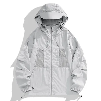 Fashion Casual Summer Dopamine Color Matching Outdoor Breathable UPF 50+ Sun Protection Clothing