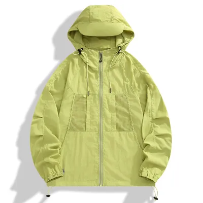 Fashion Casual Summer Dopamine Color Matching Outdoor Breathable UPF 50+ Sun Protection Clothing