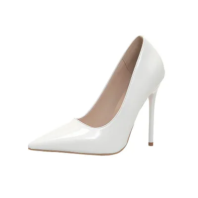 Women Fashion Sexy Solid Color Pointed Toe High Heel Pumps Shoes