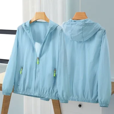 Women Fashion Casual Summer Solid Color Breathable UPF 50+ Sun Protection Clothing