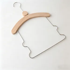 Kids Solid Wood Baby Hanger Modern Minimalist Infant Toddler