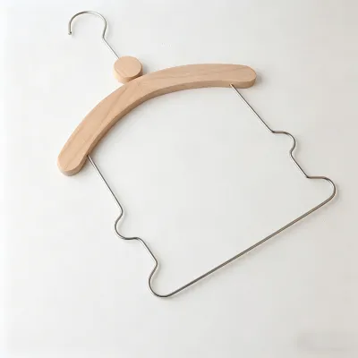 Kids Solid Wood Baby Hanger Modern Minimalist Infant Toddler