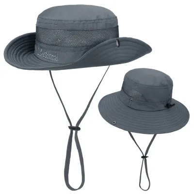 Kids Unisex Fashion Casual Big Brim Outdoor UPF 50+ Sun Protection Hat