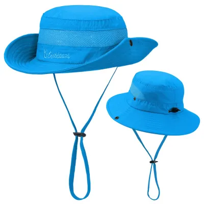 Kids Unisex Fashion Casual Big Brim Outdoor UPF 50+ Sun Protection Hat