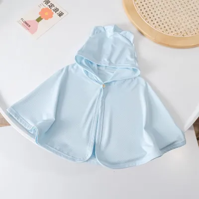 Kids Baby's Boys And Girls Fashion Casual Summer Thin UPF 50+ Sun Protection Cloak
