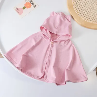 Kids Baby's Boys And Girls Fashion Casual Summer Thin UPF 50+ Sun Protection Cloak