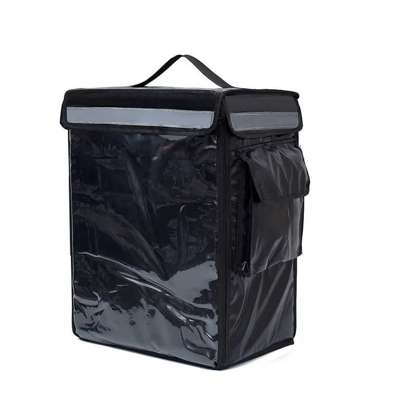 Fashion Solid Color 62L Insulation Double Shoulder Back Layered Waterproof Delivery Box Lunch Bags