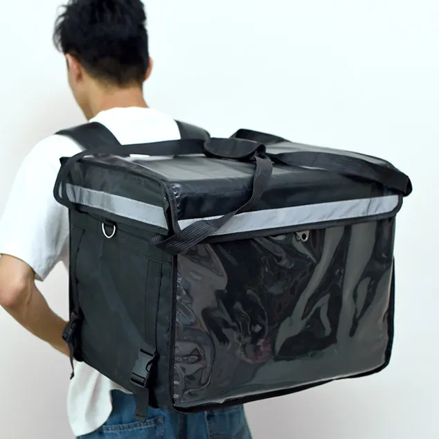 Fashion Solid Color 62L Waterproof Portable Insulation Lunch Bags