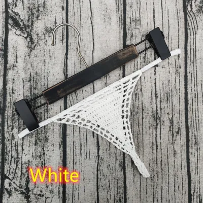 Women Fashion Sexy Solid Color Crochet Bikini Bottom