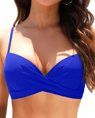 Women Fashion Sexy Printed Bikini Tops