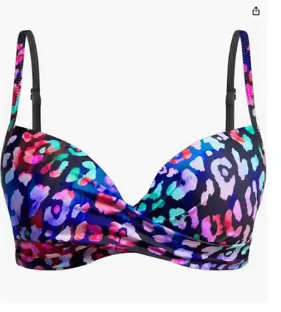 Women Fashion Sexy Printed Bikini Tops