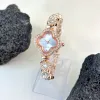 Rose Gold Shell White
