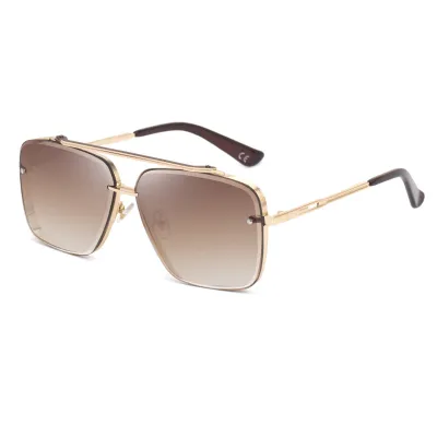 Fashion Metal Square Frame Sunglasses