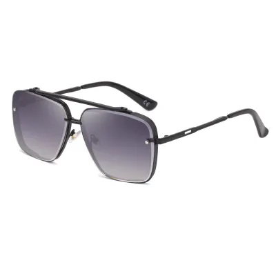 Fashion Metal Square Frame Sunglasses