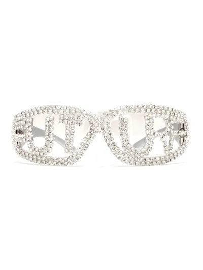 Y2K Rhinestone Letter Personalized Sunglasses for Women