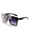 Double Gray (Transparent Rhinestone )